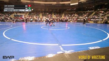 73 lbs Consi Of 16 #2 - Levi Jackson, Moen Wrestling Academy vs Liam Dyches, Bartlesville Wrestling Club