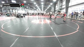 180 lbs Rr Rnd 3 - Jaxon Bell, 4M Strength - MS vs Cahl Oliver, Dover Bandits - MS