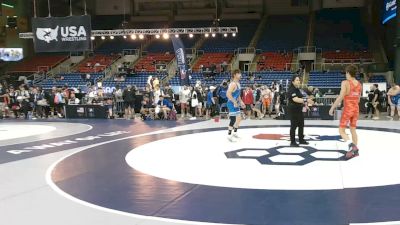 126 lbs Cons. Rd Of 32 - Tyler Cooper, Michigan vs Diesel Knudsen, Utah