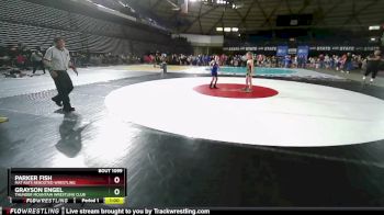 67 lbs Champ. Round 2 - Grayson Engel, Thunder Mountain Wrestling Club vs Parker Fish, Mat Rats Rebooted Wrestling