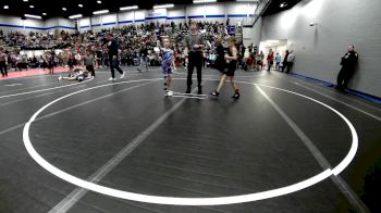 58 lbs Rr Rnd 1 - Will Hanks, Piedmont vs Lucy Chill, Perry Wrestling Academy