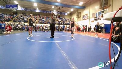 102 lbs Rr Rnd 1 - Destiny Clarke, Sallisaw Takedown Club vs Emmaliegh Brownfield, Wyandotte Youth Wrestling