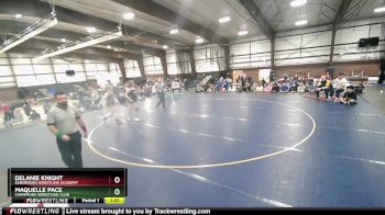 116 lbs 1st Place Match - Maquelle Pace, Champions Wrestling Club vs Delanie Knight, Sanderson Wrestling Academy