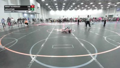 75 lbs Rr Rnd 2 - Denny Daxberger, Top Flight Wrestling Academy - EL vs Luca Ettari, Shore Thing Sharks - EL