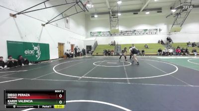 157 lbs 1st Place Match - Grant Eklund, Cuesta vs James Juarez, Bakersfield College