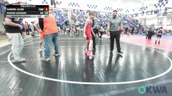 105 lbs Rr Rnd 1 - Brylan Mcgonigal, Cleveland Takedown vs Fysher Harris, Pawhuska