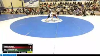 197 lbs Quarterfinal - Jackson Punzel, Wheaton College (Illinois) vs Parker Venz, Augsburg University