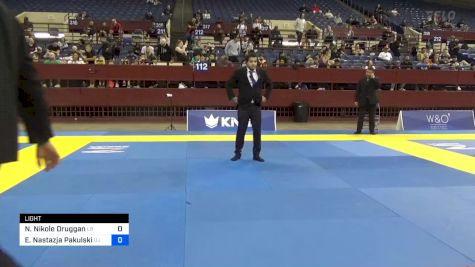 Natasha Nikole Druggan vs Emilia Nastazja Pakulski 2024 Pan IBJJF Jiu-Jitsu No-Gi Championship