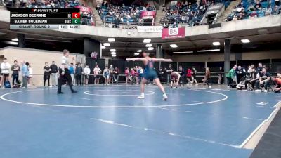 150 lbs Champ. Round 2 - Samer Suleiman, Unattached vs Jackson Decrane, Unattached