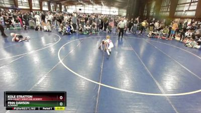 54 lbs Semifinal - Finn Dawson, Altamont vs Kole Stratton, Iron County Wrestling Academy