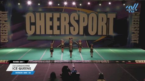 C4 Longhorns - Ice Queens [2023 L1 Mini - D2 Day 1] 2023 CHEERSPORT Cartersville Classic
