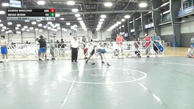 138 lbs Rr Rnd 1 - Darren Miniconzi, BAWA GOLD - HSB vs Nevan Irving, Freakztyle Elite - HSB