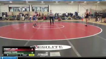 157 lbs Cons. Round 2 - Robert Lawlor, Alvernia University vs Andrew Maser, Pennsylvania State University Erie