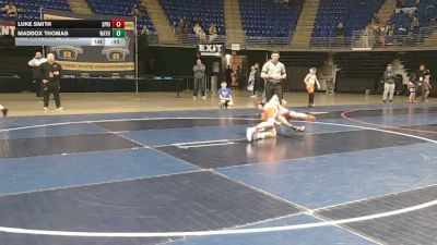 80 lbs Consy 3 - Luke Smith, Spring-Ford vs Maddox Thomas, Waynesburg