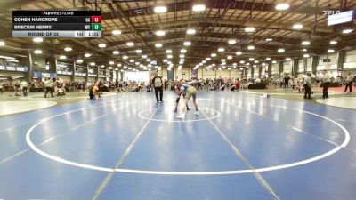 120 lbs Round Of 32 - Cohen Hargrove, GA vs Breckin Henry, WY