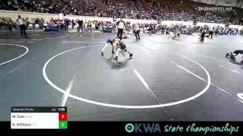 55 lbs Quarterfinal - Miles Cain, R.A.W. vs Keolahuki?iakawai Williams, Little Axe