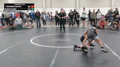63 lbs 5th Place Match - Elijah Flores, Jflo Trained vs Leonardo Bustos, Nolf Wrestling Academy