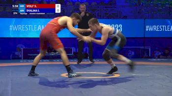 74 kg Repechage #3 - Stas Wolf, Germany vs Ihar Shalima, Individual Neutral Athletes