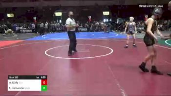 88 lbs Quarterfinal - Wyatt Eddy, Colts WC - SV vs Aidan Hernandez, Gold Rush