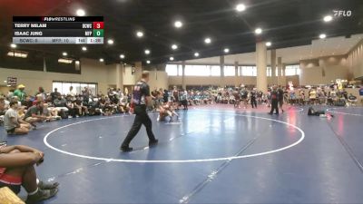 120 lbs Round 1 (6 Team) - Isaac Jung, Morris Fitness Purge vs Terry Milam, Black Creek WC