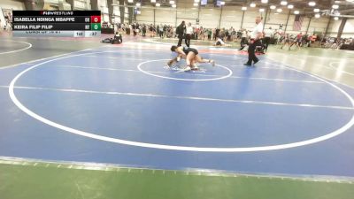 114 lbs Consi Of 16 #1 - Isabella Ndinga Mbappe, OH vs Keira Filip Filip, NY