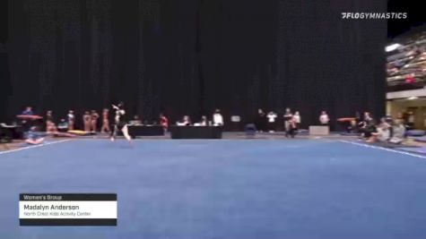 Madalyn Anderson - Women's Group, North Crest Kids Activity Center - 2021 Women's Xcel Region 4 Championships