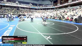 155 Class 2 lbs 5th Place Match - Maria Ignatova, Ft. Zumwalt West vs Autumn Calvert, Winnetonka