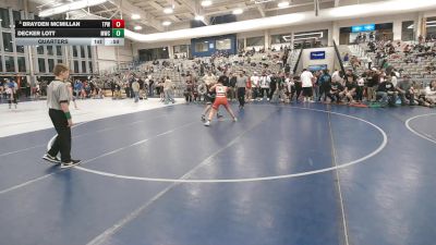 117 lbs Quarters - Brayden McMillan, Team Prestige Wrestling vs Decker Lott, Morgan Wrestling Club