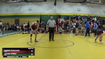 150 lbs Champ. Round 1 - Chance Schlauch, Perry vs Jayden Street, Cvca