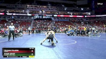 3A-126 lbs 3rd Place Match - Ryker Graff, Waverly-Shell Rock vs Truman Folkers, Ankeny