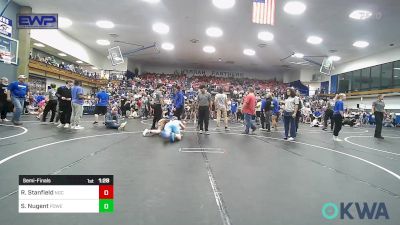 120-131 lbs Semifinal - Rhett Stanfield, Norman Grappling Club vs Sam Nugent, Powerhouse Wrestling Club