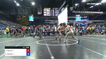 138 lbs Cons 16 #1 - Jesse Horner, Montana vs Aiden Bowers, Tennessee
