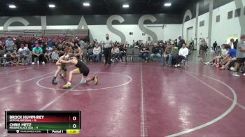 95 lbs Semis & 1st Wrestleback (8 Team) - Brock Humphrey, Gotcha National vs Chris Metz, Minions Black (GA)