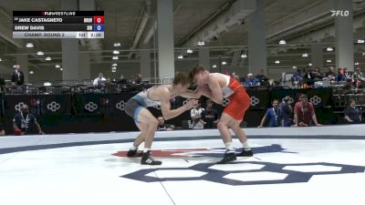 61 lbs Champ. Round 2 - Jake Castagneto, Brunson UVRTC vs Drew Davis, Southern Illinois RTC