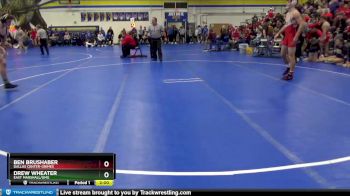 182 lbs Cons. Round 2 - Ben Brushaber, Dallas Center-Grimes vs Drew Wheater, East Marshall/GMG
