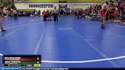 182 lbs Cons. Round 2 - Ben Brushaber, Dallas Center-Grimes vs Drew Wheater, East Marshall/GMG