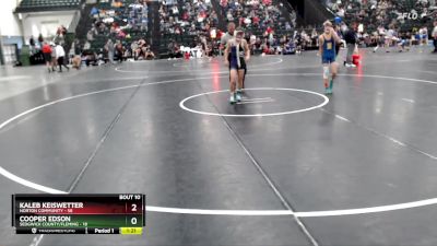 106 lbs Round 2 (16 Team) - Kaleb Keiswetter, Norton Community vs Cooper Edson, Sedgwick County/Fleming