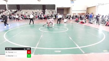 197-A lbs Consi Of 4 - Michael Fenner, Bergenfield vs Zachary Stecher, Clearview / Pride