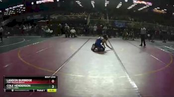 2A 106 lbs Cons. Round 1 - Cole Henderson, Land O`Lakes vs Landon Burbidge, Fort Walton Beach