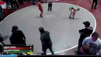 120 lbs Champ. Round 2 - Fabian Torres, Ferris vs Benjamin Johnson, Potlatch