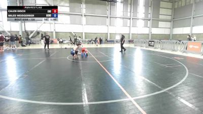 120 lbs 3rd Place Match - Caleb Disch, Ellensburg Wrestling Club vs Miles Weisgerber, Big Cat Wrestling Club