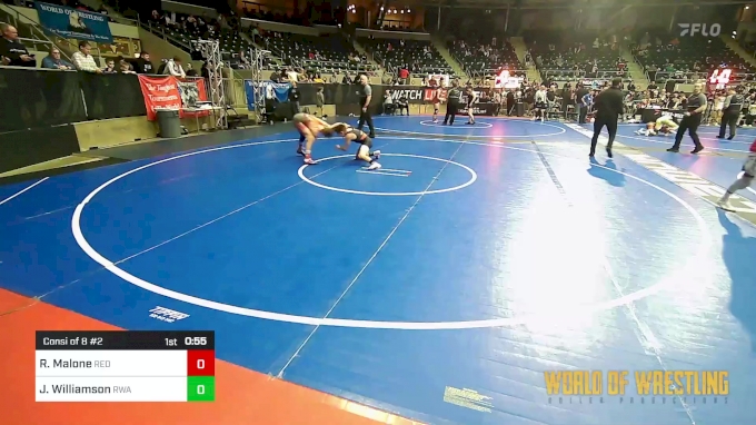 101 lbs Consi Of 8 #2 - Royce Malone, Red Cobra Westling Academy vs ...