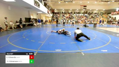 150 lbs Consi Of 8 #2 - Ethan Edwards, Georgia vs Xavier Edmerson, Bremen Takedown Club