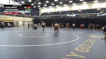 165 lbs Quarterfinal - Matthew Flores, Rio Hondo vs Veysel Pekince, Mt. San Antonio College