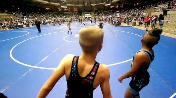 80 lbs Quarterfinal - Ledger Dukes, Jenks Trojan Wrestling Club vs Rex McDonald, Team Tulsa Wrestling Club