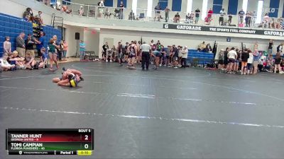 120 lbs Semis & 1st Wrestleback (8 Team) - Tomi Campian, Florida Punishers vs Tanner Hunt, Georgia United