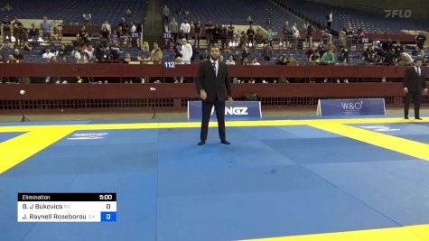 Bradley J Bukovics vs Jerome Raynell Roseborough 2024 Pan IBJJF Jiu-Jitsu No-Gi Championship