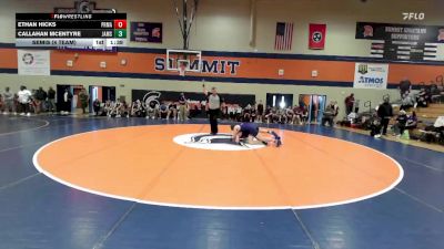 155 lbs Semis (4 Team) - Ethan Hicks, Providence Middle Academy vs Callahan McEntyre, Jasper Middle School