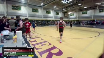 120 lbs Cons. Round 2 - Tayven Blackaby, DAKOTA RATTLERS WRESTLING CLUB vs Brody Eustice, Sidney Wrestling Club