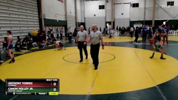 138 lbs Cons. Round 3 - Anthony Torrez, Alameda vs Canon Holley Jr., Central Valley